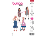 Schnittmuster burda kids - Kleid 9238